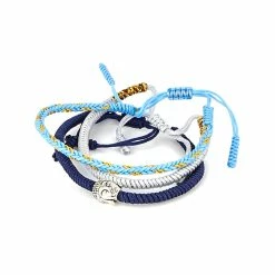 Jean Claude Set Of 3 Tibetan Buddha Bracelets & Bangles Men