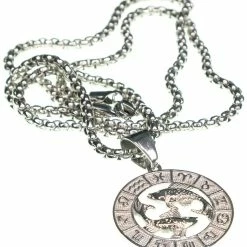 Jean Claude Dell Arte Stainless Steel Pisces Pendant Necklace Women Necklaces